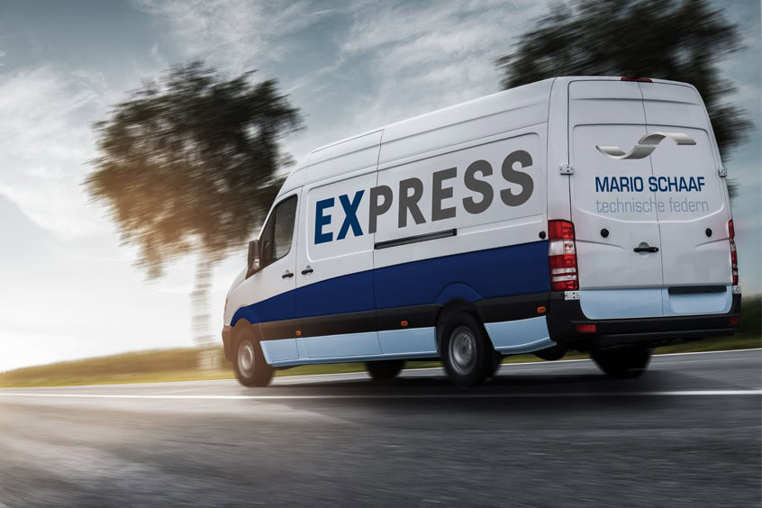 Express-Lieferung technischer Federn von Schaaf Federn