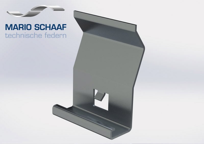 Federklammer für elektrotechnische Anwendungen – präzise Metalllösung von Schaaf Federn