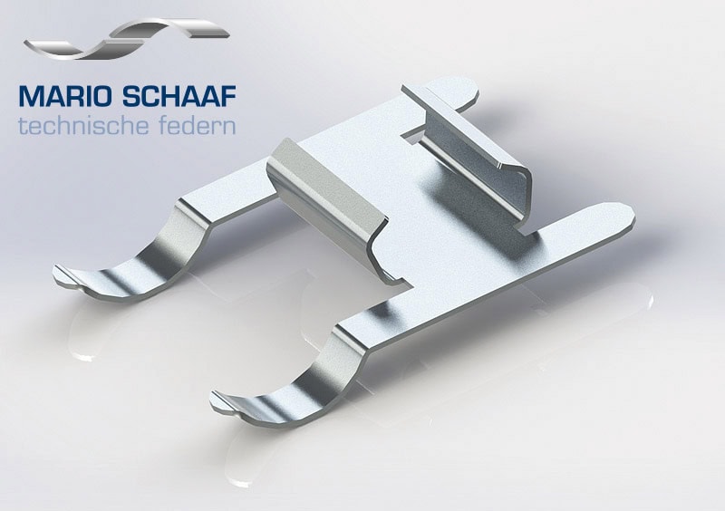 Federklammer für die Verbindungstechnik – präzise Metallverbindung von Schaaf Federn