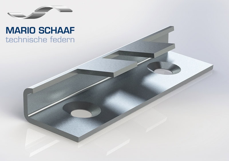 Stahlfeder für den Maschinenbau – dynamisch belastbares Bauteil von Schaaf Federn